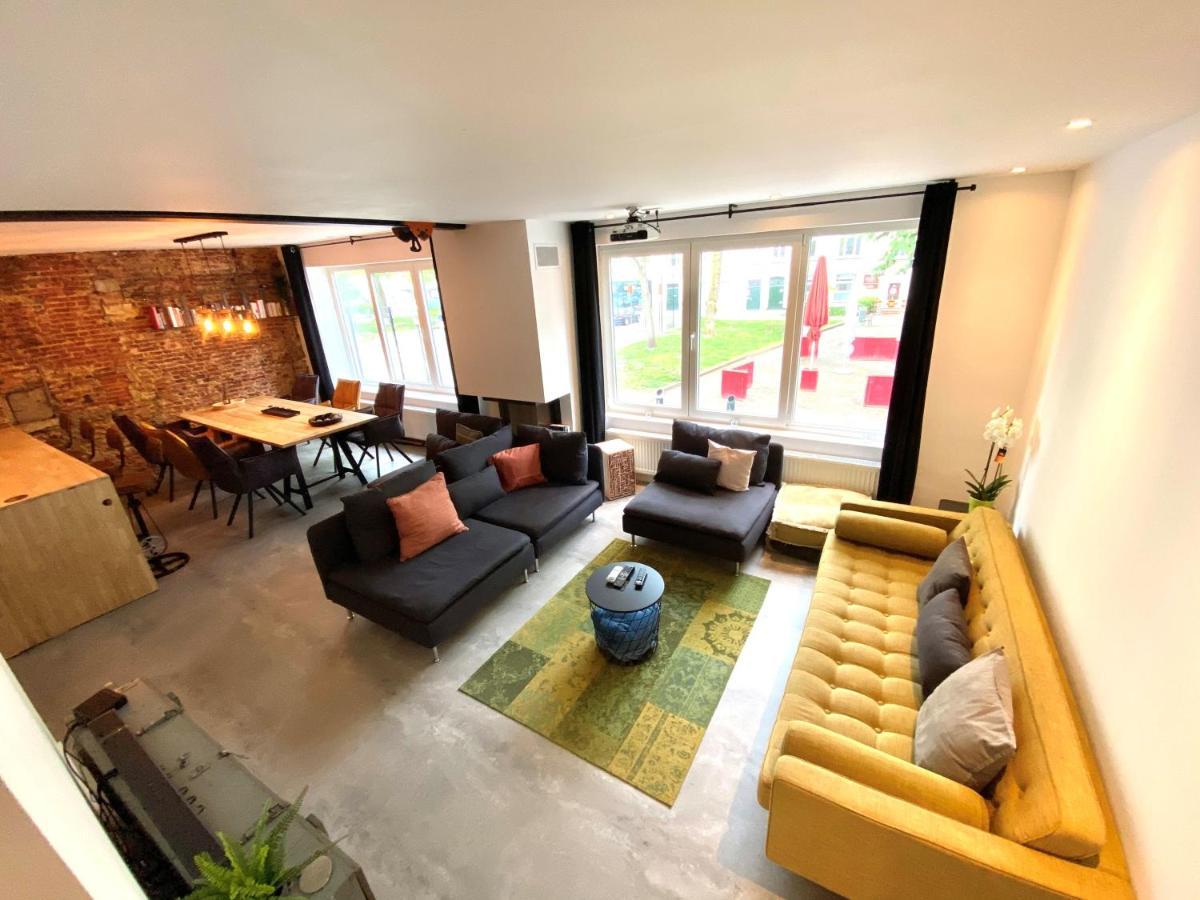 The Square - Vacation Rental With Outdoor Sauna - Centre Of Antwerpen Exterior foto